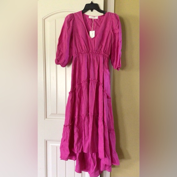 🆕TRINA TURK DREAMWORTHY MIDI DRESS(Sz XS) - Picture 3 of 12